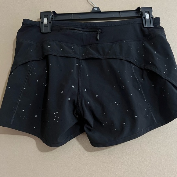 lululemon athletica Starry Black Athletic Shorts - Picture 2 of 5
